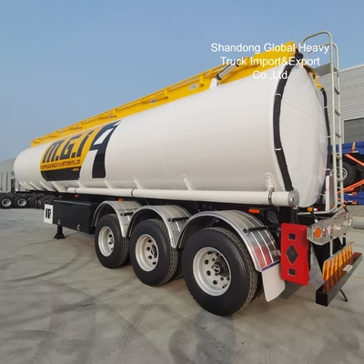 3 Axle 50000 Liters Fuel Tanker Semi Trailer with Anti-Corrosion Technology and Multiple Compartments for Liquid Transport