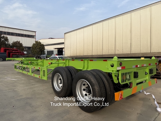 Heavy Duty Low Bed Semi Trailer with Q345B Steel and Jost 28ton Outrigger for 13,000mm Length Transport
