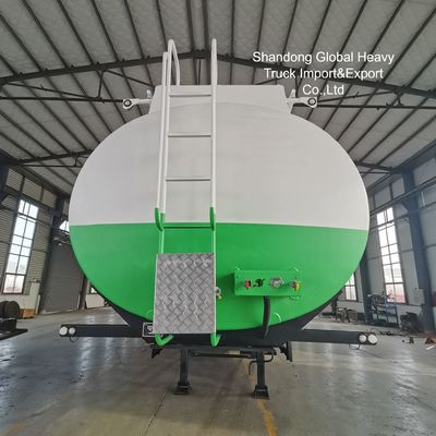 3-অক্ষ বিশিষ্ট জ্বালানি ট্যাঙ্কার আধা ট্রেলার 50000L ক্ষমতা সম্পন্ন ইস্পাত কাঠামো