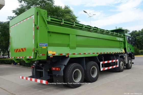তানজানিয়া খনির জন্য 420hp ইঞ্জিন রিইনফোর্সড চ্যাসিস এবং উচ্চ পেলোড ক্ষমতা সহ HOWO 8x4 হেভি-ডিউটি ​​ডাম্প ট্রাক