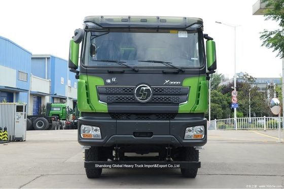 Shacman X3000 8X4 CNG ডাম্প ট্রাক 380hp LHD নতুন