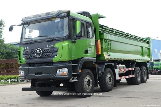 Shacman X3000 8X4 CNG ডাম্প ট্রাক 380hp LHD নতুন