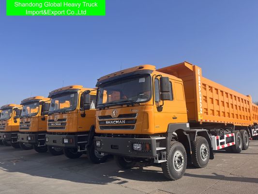 Shacman F3000 10 চাকার 380HP টিপার ট্রাক 30cbm 30 টন 6X4 ব্যবহৃত ডাম্প ট্রাক