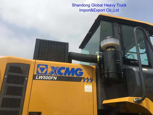 এক্সসিএমজি এক্সসি 948 ই 4 টন নামমাত্র লোড 2.4 এম 3 বালতি লোড এবং 7882 * 2500 * 3405 মিমি স্পেসিফিকেশন সহ সামনের চাকা লোডার