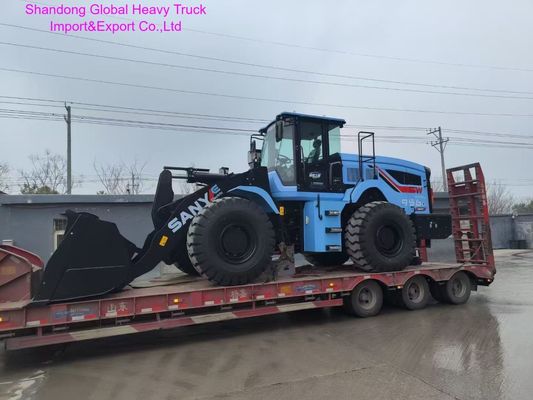 ব্র্যান্ড নিউ SANY SW955K-S 5.5T রেটেড লোড হুইল লোডার 3.0m3 বালতি ক্ষমতা এবং 162kW শক্তি সঙ্গে