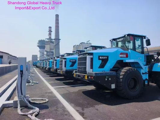 ব্র্যান্ড নিউ SANY SW955K-S 5.5T রেটেড লোড হুইল লোডার 3.0m3 বালতি ক্ষমতা এবং 162kW শক্তি সঙ্গে