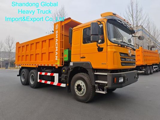 Shacman F3000 Heavy Duty Dump Truck with Fast 10/12 Transmission High-strength Steel Q345/NM450 and Left/Right Hand Driving
