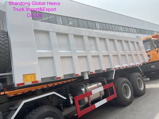 সিনোট্রুক HOWO 400HP 420HP বাম / ডান হাত ড্রাইভিং এবং বায়ু সাসপেনশন আসন সঙ্গে ভারী দায়িত্ব ডাম্প ট্রাক