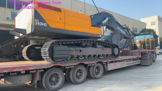 Hx340HD Hydraulic Crawler Excavator with 212 kW Engine Power and 1.45cbm Bucket Capacity for Heavy-Duty Earth Moving