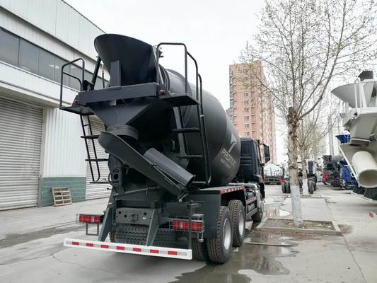 সিনোট্রুক HOWO 6X4 ভারী দায়িত্ব 12m3 কংক্রিট মিক্সার ট্রাক 30T দরকারী লোড এবং 300-400hp ইঞ্জিন