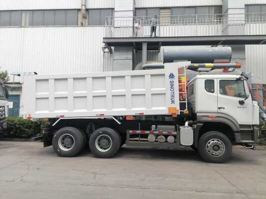 নতুন সিনোট্রুক হাও টিএক্স ৬x৪ ভারী দায়িত্ব ডাম্প ট্রাক ৪২০ এইচপি ইঞ্জিন এবং এয়ার সাসপেনশন সিট সহ