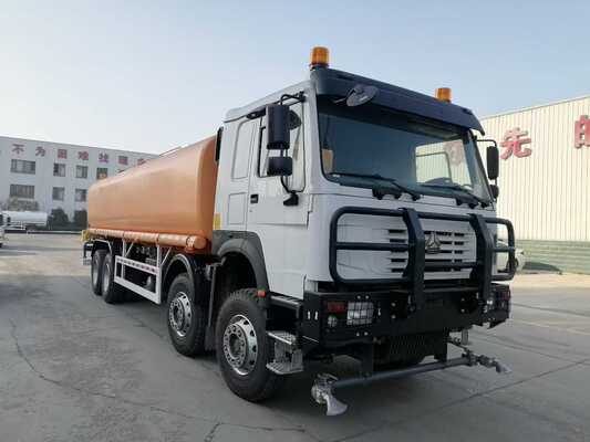 HOWO Nx 6X4 380HP 25000 লিটার খাবার পানির ট্যাংকার স্প্রিংকলার ট্রাক, শক্তিশালী চেসিস সহ