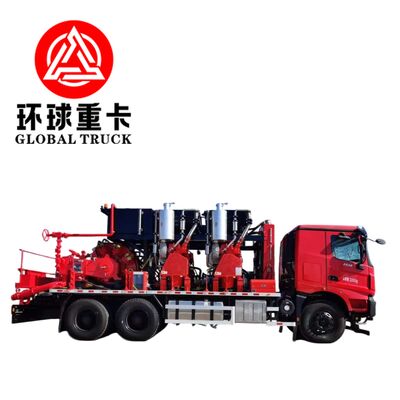 অপ্রচলিত তেল ও গ্যাস উত্তোলনের জন্য ২৫০০ এইচপি এবং ১৫,০০০ পিএসআই চাপ সহ XYLC2500 8×6 অয়েলফিল্ড ফ্র্যাকচারিং ট্রাক