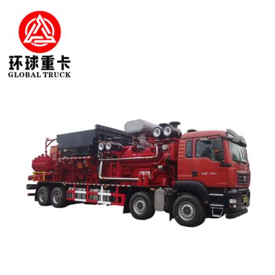 অপ্রচলিত তেল ও গ্যাস উত্তোলনের জন্য ২৫০০ এইচপি এবং ১৫,০০০ পিএসআই চাপ সহ XYLC2500 8×6 অয়েলফিল্ড ফ্র্যাকচারিং ট্রাক
