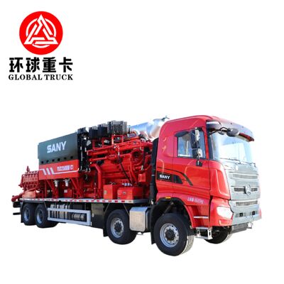 অপ্রচলিত তেল ও গ্যাস উত্তোলনের জন্য ২৫০০ এইচপি এবং ১৫,০০০ পিএসআই চাপ সহ XYLC2500 8×6 অয়েলফিল্ড ফ্র্যাকচারিং ট্রাক