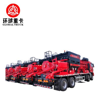 ইউরো ৬ ডিজেল ইঞ্জিন এবং ১৬৯৭ লিটার/মিনিট পাম্প ডিসপ্লেসমেন্ট সহ শ্যাকম্যান ৮×৬ অয়েলফিল্ড ফ্র্যাকচারিং ট্রাক