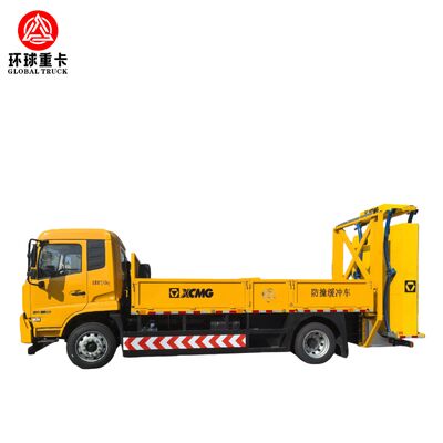 হাইওয়ে রক্ষণাবেক্ষণ নিরাপত্তা জন্য 350hp এবং শক্তি শোষণ সুরক্ষা সিস্টেম সঙ্গে HOWO 4x2 ক্র্যাশ কুশন ট্রাক