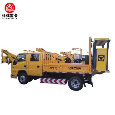 হাইওয়ে রক্ষণাবেক্ষণ নিরাপত্তা জন্য 350hp এবং শক্তি শোষণ সুরক্ষা সিস্টেম সঙ্গে HOWO 4x2 ক্র্যাশ কুশন ট্রাক