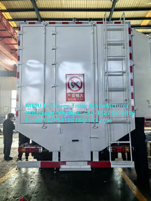 Superior quality China made TREAD 15/20/25/30Ton on-site mixing and charging machine emulsion Bulk ANFO explosive Trucks Mongolia CONGO DRC PERU GHANA ZIMBABWE Mining Blast MMU