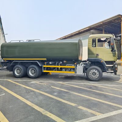 HOWO TX 6×4 ওয়াটার ট্যাঙ্ক ট্রাক 20T দরকারী লোড এবং রাস্তা ধুলো নিয়ন্ত্রণের জন্য ইউরো 2 নির্গমন মান