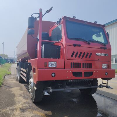 20T পেলোড সহ Shantui 6×4 জলের ট্যাঙ্ক ট্রাক এবং খনির ধুলো দমনের জন্য উচ্চ-শক্তি কার্বন ইস্পাত ট্যাঙ্ক