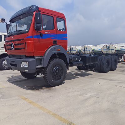 BEIBEN 2638 6×4 380HP WEICHAI ইঞ্জিন এবং মার্সিডিজ-বেঞ্জ প্রযুক্তির চ্যাসি সহ হেভি ডিউটি ​​ট্রাক্টর ট্রাক