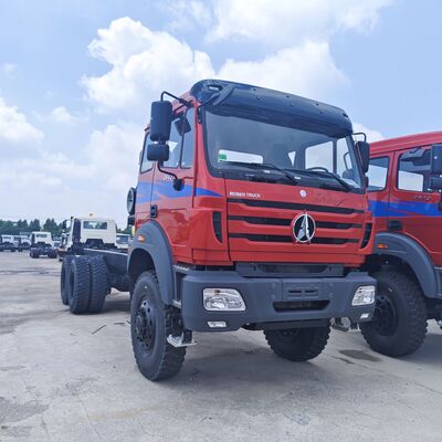 BEIBEN 2638 6x4 মাইনিং ডাম্প ট্রাক 380HP WEICHAI ইঞ্জিন এবং ভারী দায়িত্ব পরিবহন জন্য 25-35 টন দরকারী লোড সঙ্গে