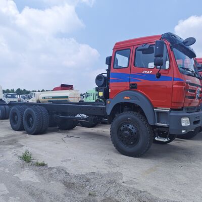 BEIBEN 2642 6×4 420HP WEICHAI ইঞ্জিন এবং মার্সিডিজ-বেঞ্জ প্রযুক্তির চ্যাসি সহ হেভি ডিউটি ​​ট্রাক্টর ট্রাক