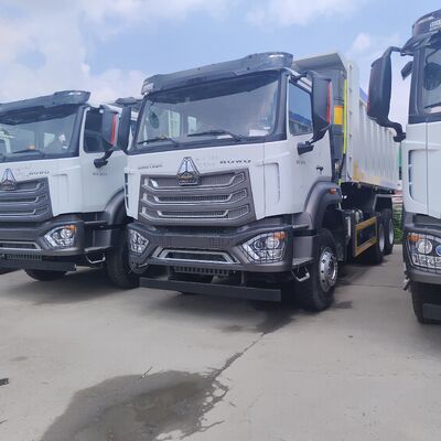 HOWO NX 6 × 4 ভারী দায়িত্ব খনি ডাম্প ট্রাক 430HP ইঞ্জিন এবং আফ্রিকা জন্য 30-35 টন পেয়্লড