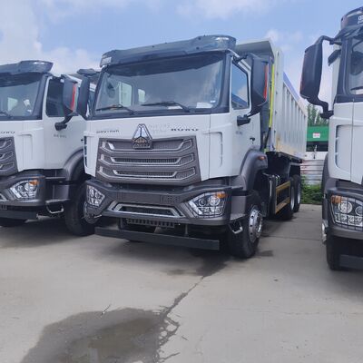 HOWO NX 6 × 4 ভারী দায়িত্ব খনি ডাম্প ট্রাক 430HP ইঞ্জিন এবং আফ্রিকা জন্য 30-35 টন পেয়্লড