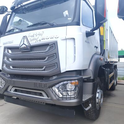 HOWO NX 6×4 মাইনিং ডাম্প ট্রাক 400HP ইঞ্জিন এবং U আকৃতির ডাম্প শরীরের সাথে ভারী দায়িত্ব পরিবহন জন্য