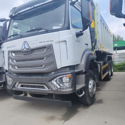 HOWO NX 6×4 মাইনিং ডাম্প ট্রাক 400HP ইঞ্জিন এবং U আকৃতির ডাম্প শরীরের সাথে ভারী দায়িত্ব পরিবহন জন্য