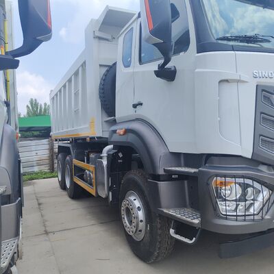 HOWO NX 6 × 4 ভারী দায়িত্ব ডাম্প ট্রাক 400HP ইঞ্জিন এবং 20CBM ডাম্প শরীরের সাথে খনি এবং নির্মাণের জন্য