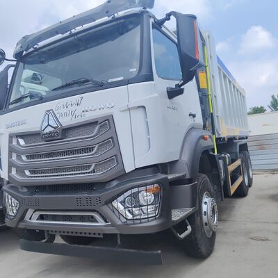 HOWO NX 6 × 4 ভারী দায়িত্ব ডাম্প ট্রাক 400HP ইঞ্জিন এবং 25CBM ডাম্প শরীরের সাথে খনি এবং নির্মাণের জন্য