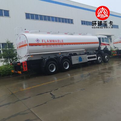কঙ্গো খনির অপারেশন জন্য Beiben 8x8 35000L ভারী দায়িত্ব জ্বালানী Bowser ট্রাক