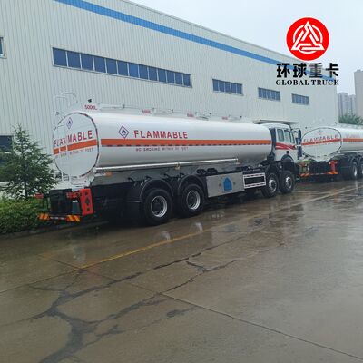 কঙ্গো খনির অপারেশন জন্য Beiben 8x8 35000L ভারী দায়িত্ব জ্বালানী Bowser ট্রাক