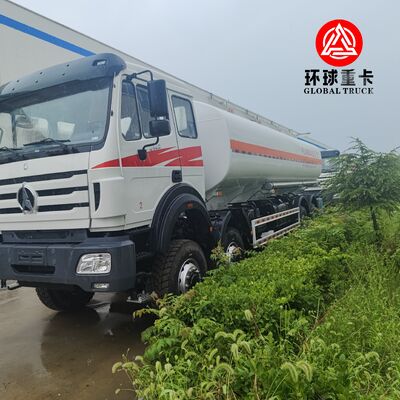 Beiben 8x8 35000L জ্বালানী ট্যাঙ্ক ট্রাক ভারী দায়িত্ব অফ রোড ডিজেল ট্যাঙ্কার ট্রাক কঙ্গো খনির জন্য
