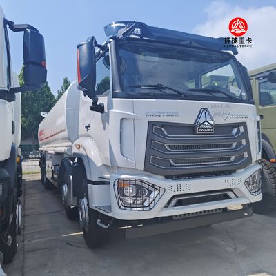 HOWO NX 8x4 30000L জ্বালানী ট্যাঙ্ক ট্রাক কেনিয়া জ্বালানী পরিবহন জন্য ভারী দায়িত্ব ডিজেল Bowser ট্রাক