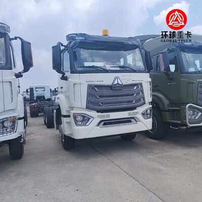 ব্র্যান্ড নিউ HOWO NX 6x4 ট্র্যাক্টর ট্রাক 430HP ডান হাতের ড্রাইভ ভারী দায়িত্ব সরবরাহের জন্য প্রাইম মুভার