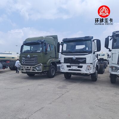 ব্র্যান্ড নিউ HOWO NX 6x4 ট্র্যাক্টর ট্রাক 430HP ডান হাতের ড্রাইভ ভারী দায়িত্ব সরবরাহের জন্য প্রাইম মুভার