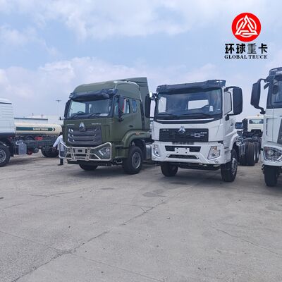 নতুন HOWO NX 6x4 430HP ডান-হ্যান্ড ড্রাইভ ট্রাক প্রাইম মুভার তাঞ্জানিয়া লজিস্টিকসের জন্য