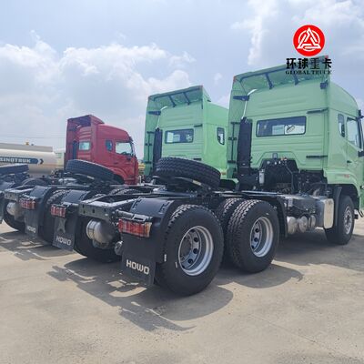 নতুন HOWO NX 6x4 ট্র্যাক্টর ট্রাক 400HP ডিজেল ইঞ্জিন প্রাইম মুভার হেভি ডিউটি ​​লজিস্টিকসের জন্য