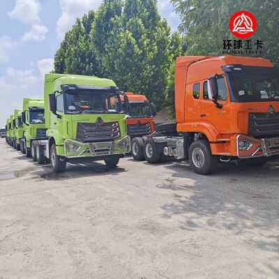 নতুন সিনোট্রাক HOWO NX 6x4 371HP ডিজেল ট্র্যাক্টর হেড ট্রাক সেমি ট্রেলার পরিবহনের জন্য প্রাইম মুভার