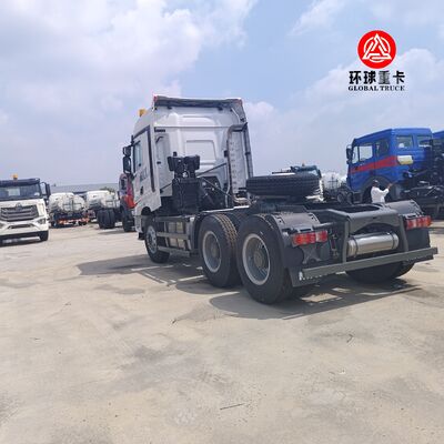 নতুন HOWO NX 6x4 ট্র্যাক্টর ট্রাক 371HP লজিস্টিকস এবং ফ্রেইট সার্ভিসের জন্য হেভি ডিউটি প্রাইম মুভার ট্রাক