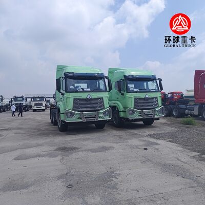 ব্র্যান্ড নিউ সিনোট্রাক HOWO NX 6x4 400HP ট্র্যাক্টর হেড ট্রাক ভারী পণ্য ও কনটেইনার পরিবহন জন্য