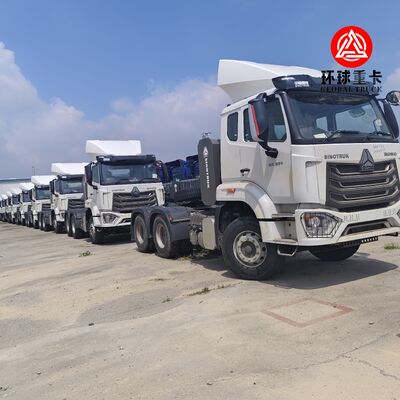 ব্র্যান্ড নিউ সিনোট্রাক HOWO NX 6x4 400HP ট্র্যাক্টর হেড ট্রাক ভারী পণ্য ও কনটেইনার পরিবহন জন্য