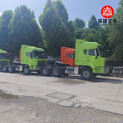 আন্তর্জাতিক লজিস্টিকসের জন্য Sinotruk HOWO NX 430HP 6x4 ড্রাইভ কনফিগারেশন হেভি ডিউটি ​​ট্রাক্টর ট্রাক প্রাইম মুভার