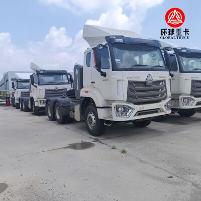 আন্তর্জাতিক লজিস্টিকসের জন্য Sinotruk HOWO NX 430HP 6x4 ড্রাইভ কনফিগারেশন হেভি ডিউটি ​​ট্রাক্টর ট্রাক প্রাইম মুভার