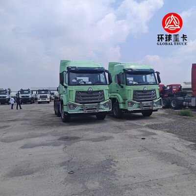 আন্তর্জাতিক লজিস্টিকসের জন্য Sinotruk HOWO NX 430HP 6x4 ড্রাইভ কনফিগারেশন হেভি ডিউটি ​​ট্রাক্টর ট্রাক প্রাইম মুভার