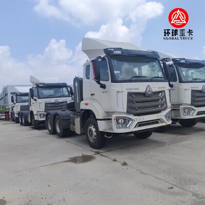 ব্র্যান্ড নিউ HOWO NX 6x4 ট্র্যাক্টর হেড ট্রাক ভারী পণ্য পরিবহন জন্য 371HP ডিজেল ইঞ্জিন সঙ্গে